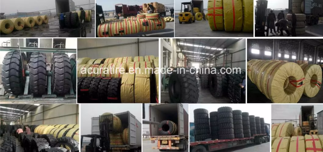 China Best Quality Forklift Tyre Heavy Dump Truck Tyre Loader Tyre Solid OTR Tire (16/70-20 16/70-24 14.00-25 13.00-25)