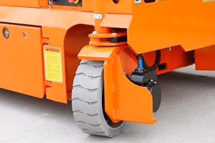Aerial Platform Scissor Lift Solid Cushion Tires 3.00-5 300X125 323X100 350X100 406X127 No Marking Tires Environment Friendly Tires