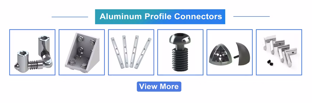 6063 T5 Industrial T Slot V Slot European Standard Aluminium/Aluminum Extrusion Slot Profile