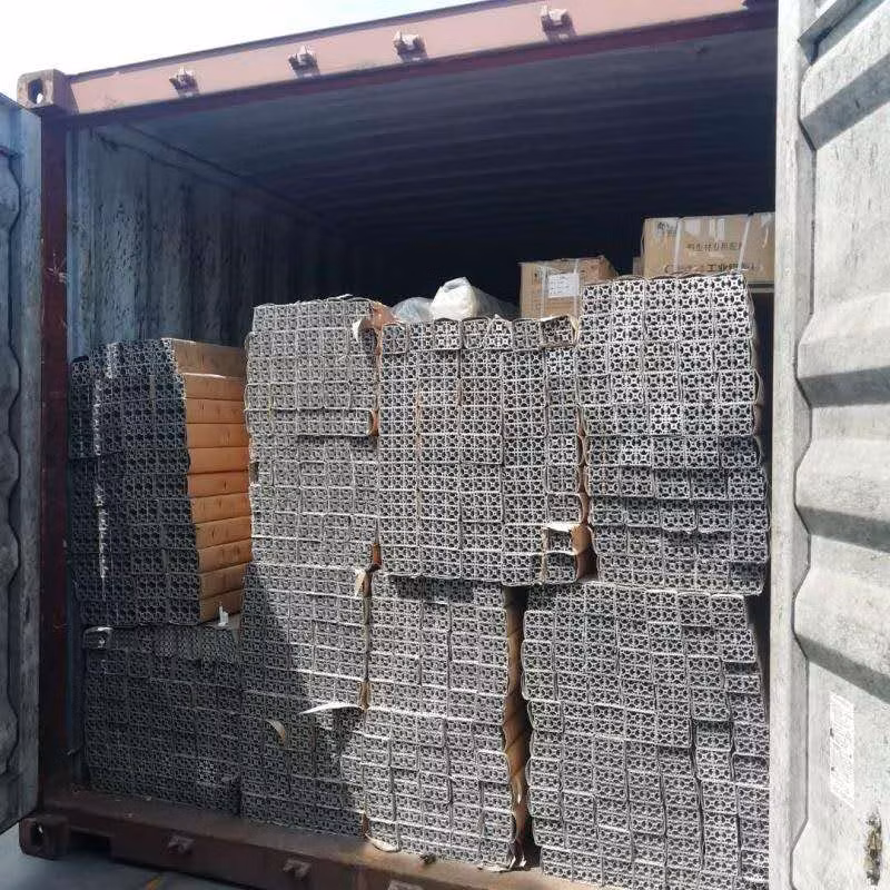 Hot Sale Aluminum Extrusion Profile 2040 2020 Aluminium Extruded Sections