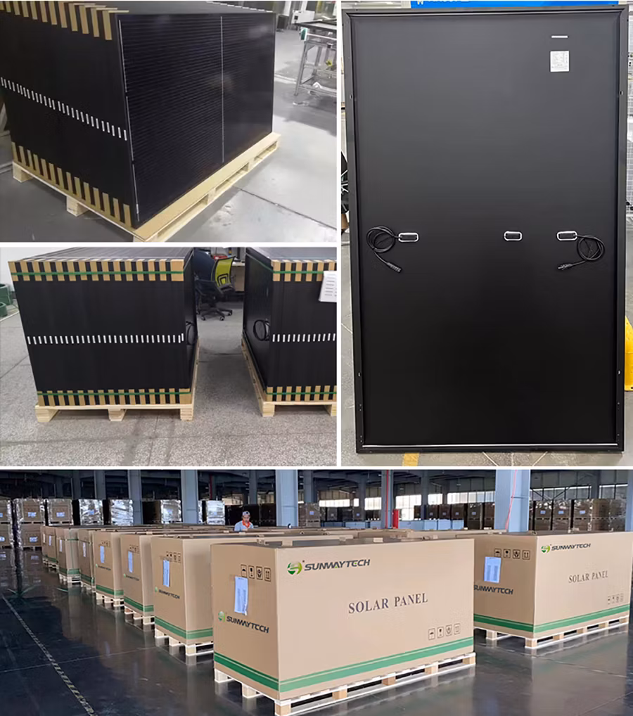 Half Cell 108PCS Full Black Solar Panel for Sale 400W 420W