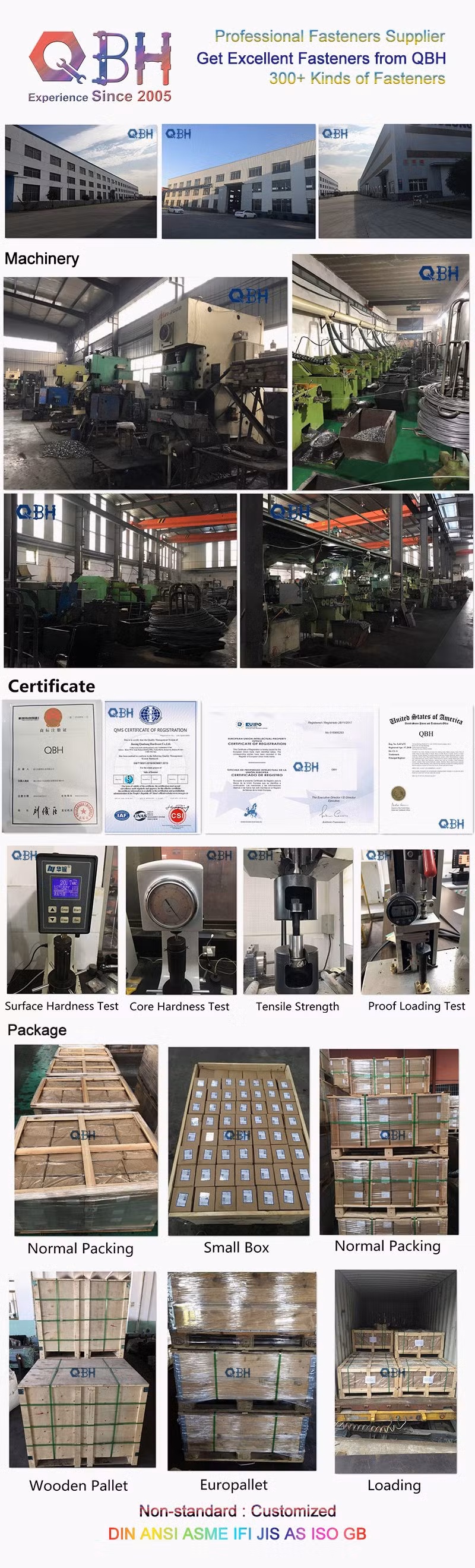 Qbh Customized OEM ODM Photovoltaic PV Module System Aluminum Extrusion Solar Power Energy Panel Mounting Frame