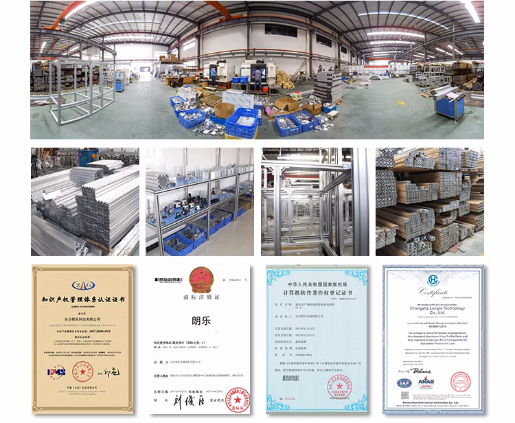Hot Sale Aluminum Extrusion Profile 2040 2020 Aluminium Extruded Sections