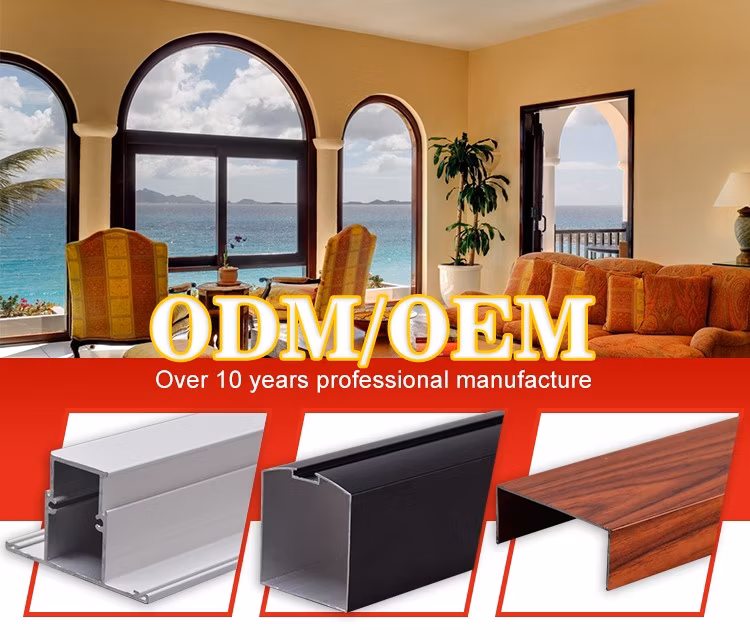 Industrial Aluminium Extrusion Profile for Window/Door/Fenster Fabrication