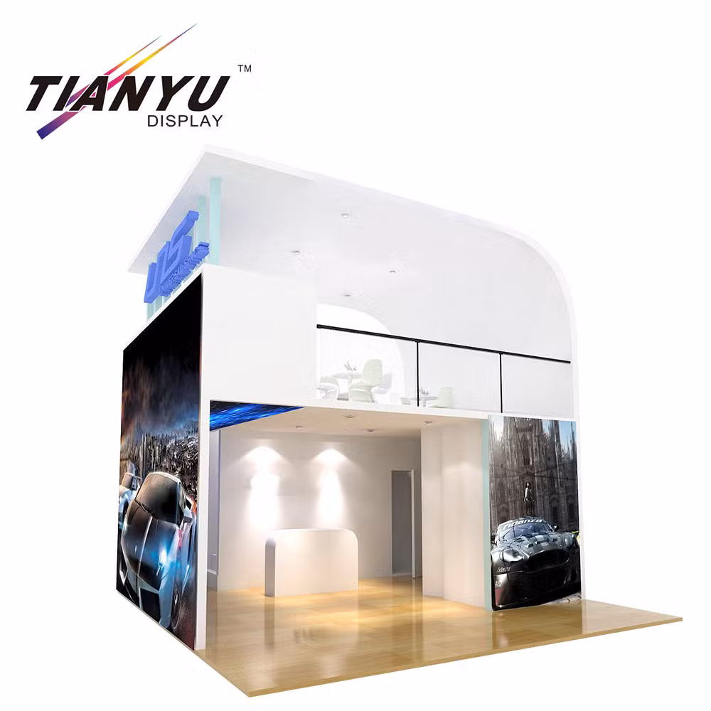 Tianyu Offer 3*3 Exhibition Booth Stands Trade Fair Display Portable Shanghai Design