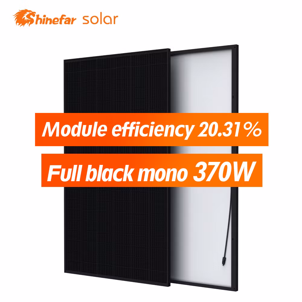 Italy Red Color 320W 182mm Mono Solar Panel 10bb Color Frame