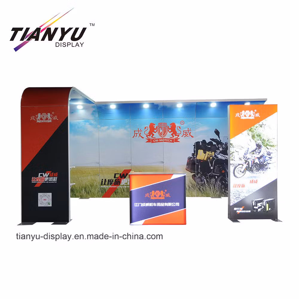 Aluminum Trade Show Booth Exhibition Display Good Looking Design