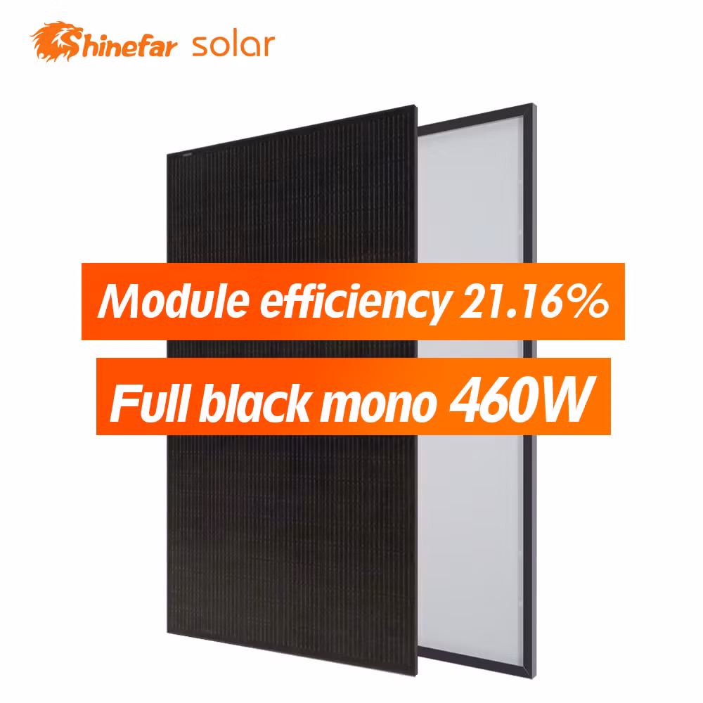 Italy Market Red Color 320W 182mm Mono Solar Panel 10bb Red Frame