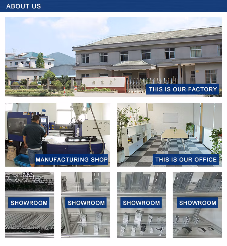 China Supplier 25*50mm Silver Anodized Industrial Aluminium Alloy Extruded Aluminum Extrusion for Conveyor/Workbench/Shelf/Assembly Line in 2550 3060 4080 4590