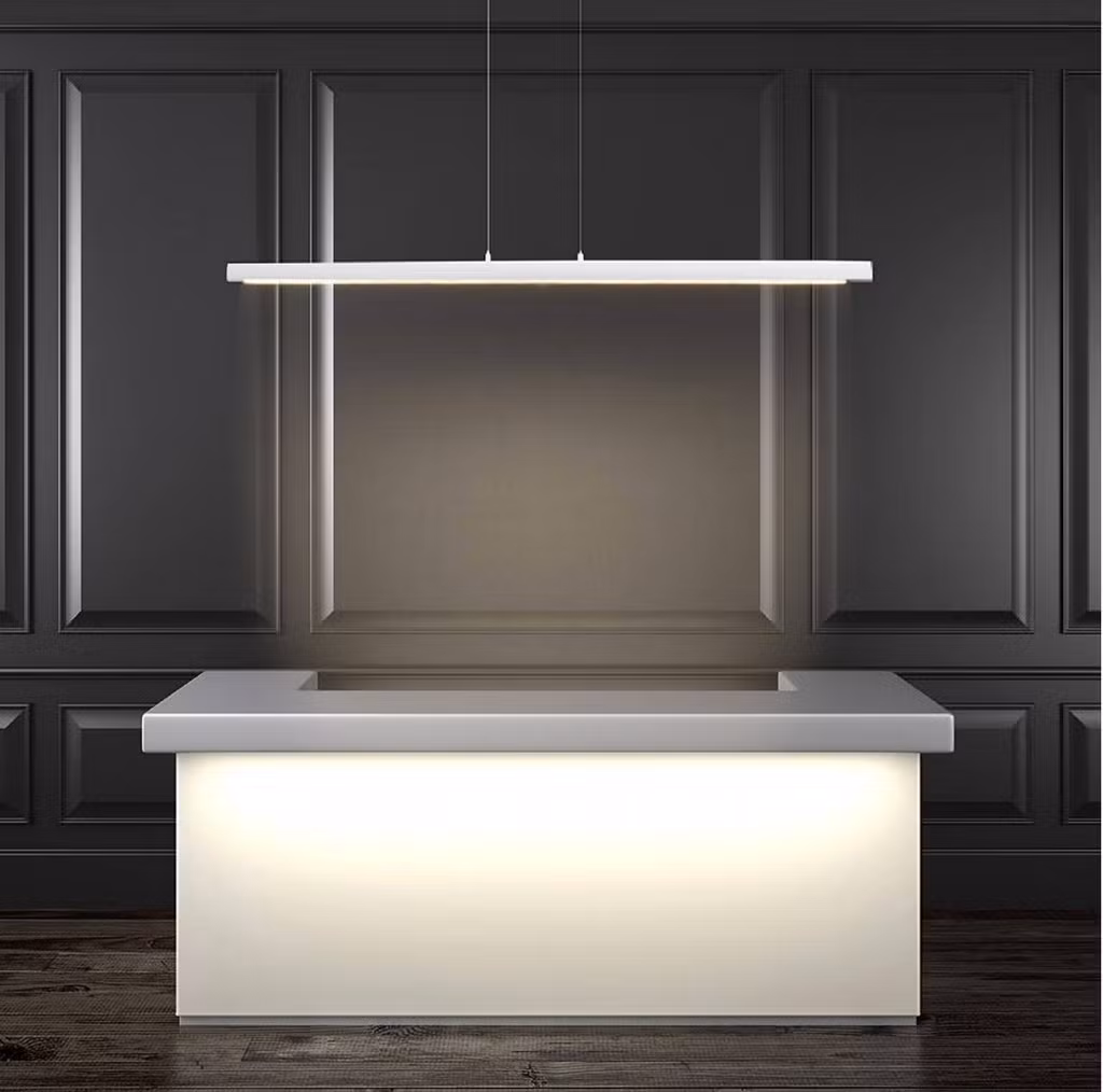 Alu2308 Recessed Extruded U-Shaped 6063 LED Strip Aluminum Extrusion with PMMA/PC Cover Apply to Indoor