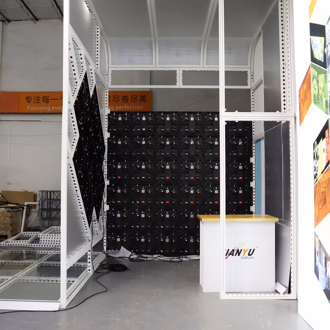 Exhibition Booth Design 3*3 Size Display Stand Trade Fair New Design Fashion