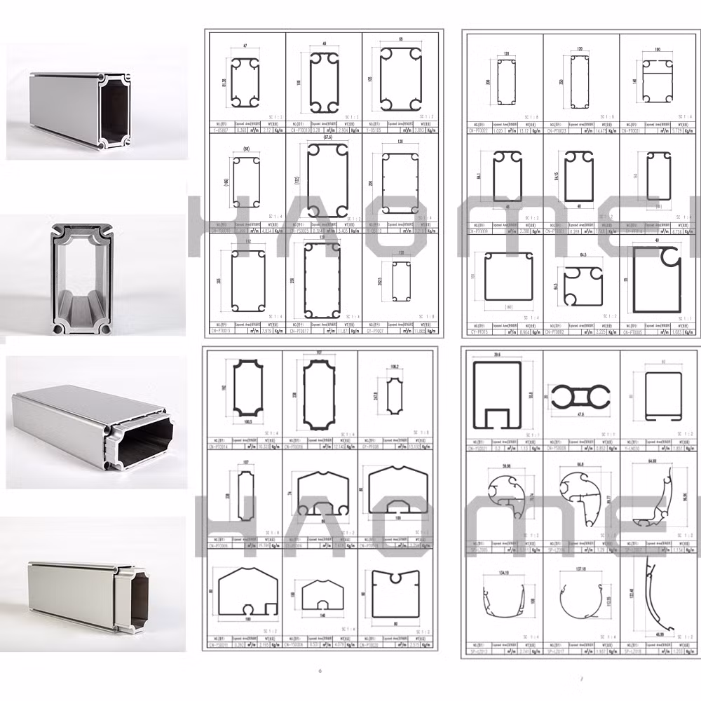 6005 Aluminum Roof Mounting System Photovoltaic Bracket Solar Panel Frame
