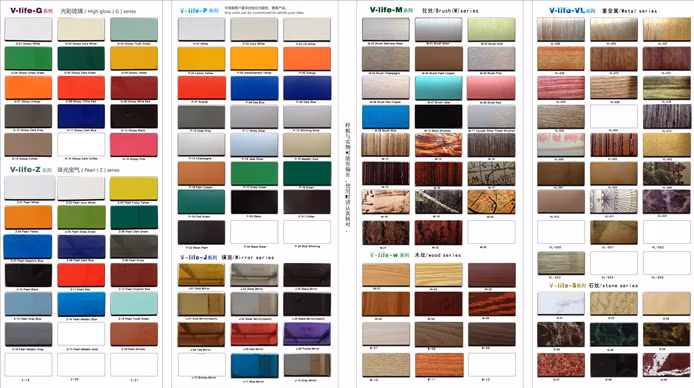 Fireproof Decoration ACP Sheet Aluminum Composite Panel with Wood Grain