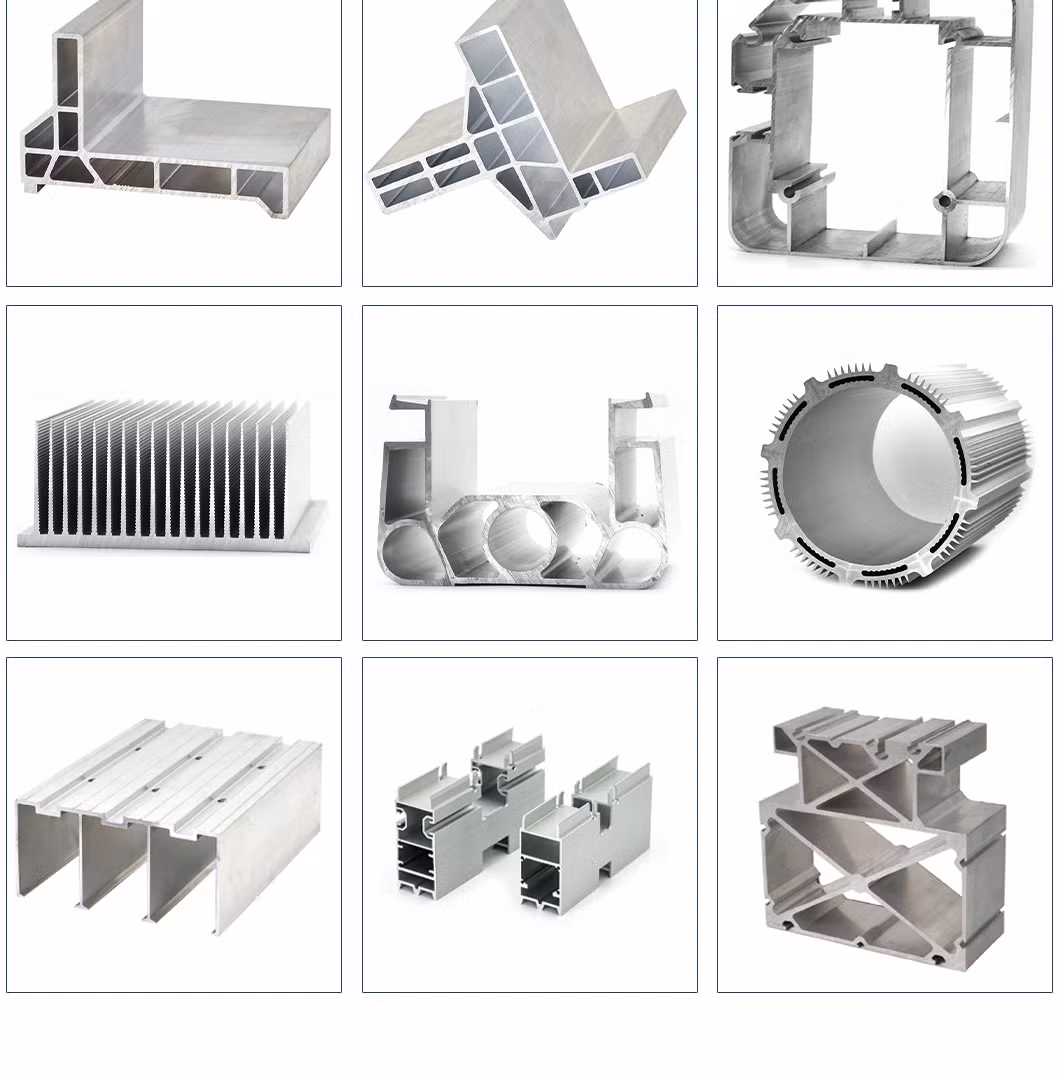 Hot Selling Customized High Quality Aluminum Alloy Door Window Powder Coated Frames
