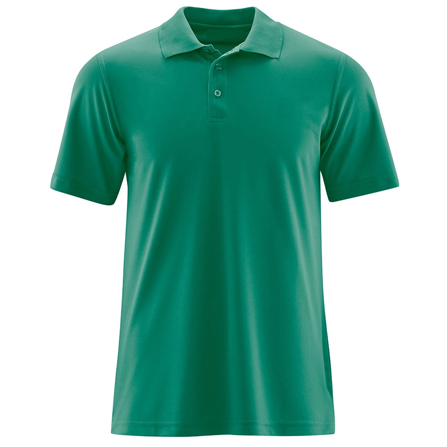 Men Summer Casual Polyester Cotton Short Sleeve Breathable Pique Golf Tennis Big Polo Shirt