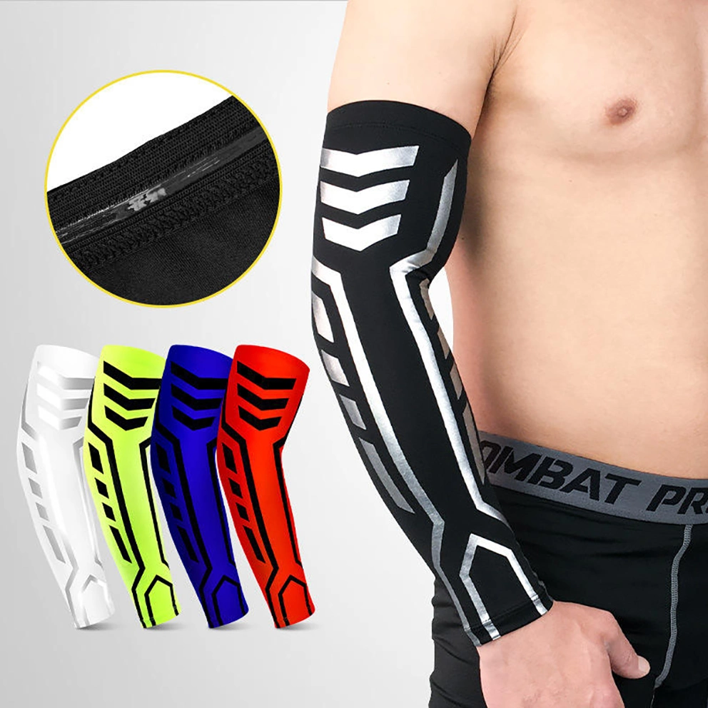 Long Sleeve Sports Compression Arm Sleeve Baseball Football Basketball