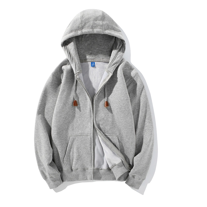 Custom High Quality Soft Cotton Fleece Hoody Puff Print Plain Oversized Heavyweight 340 GSM Hoodies