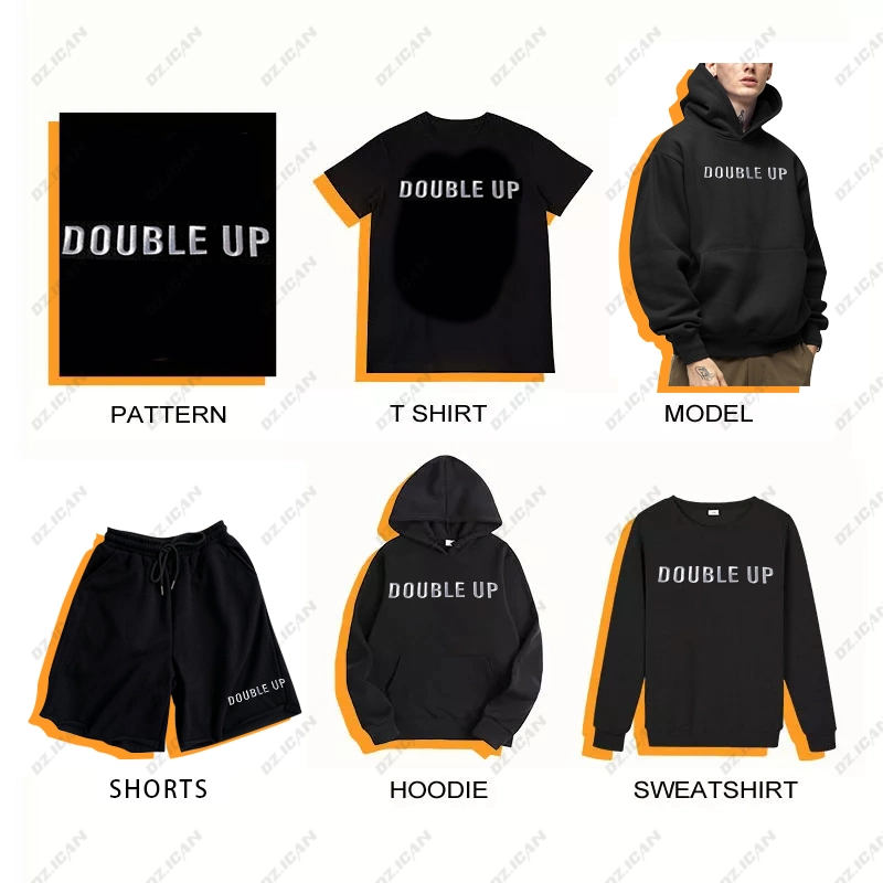 Custom Oversized Blank Hoodies Sweatshirts Men Heavy Logo Puff Print Hoody Logo Wholesale Plain Hoodies Heavyweight Streetwear Clothing Unisex Cropped Hoodies