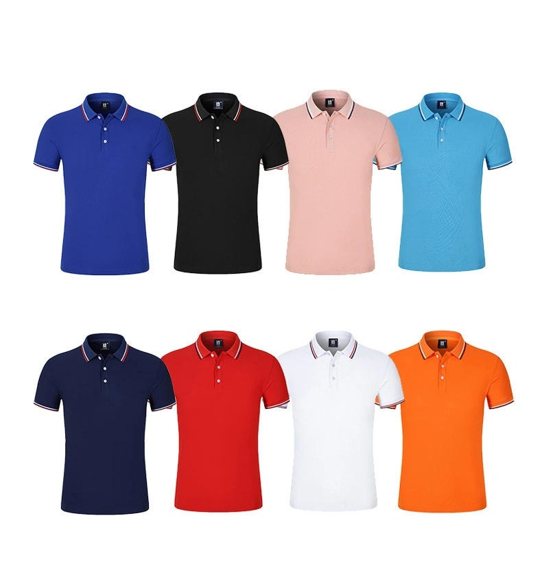 Wholesale Custom Embroidered Printing Logo Plain 100% Cotton Unisex Uniform Golf Polo Shirts