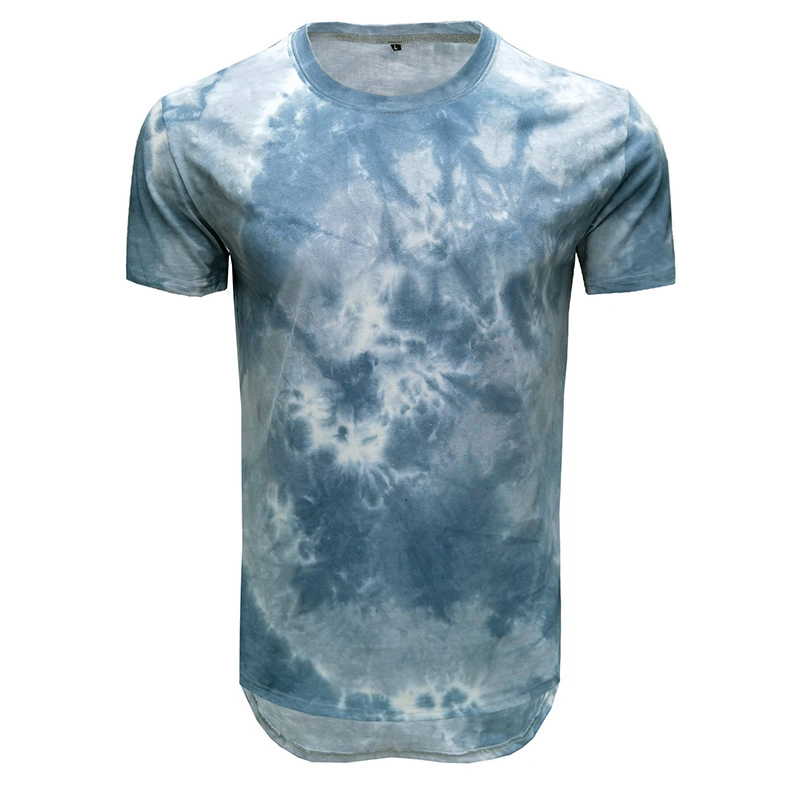 Hot Sale Custom Tie Dye T Shirt Wholesale Vintage Cotton Custom Logo Printing Slim Fit Mens T-Shirts