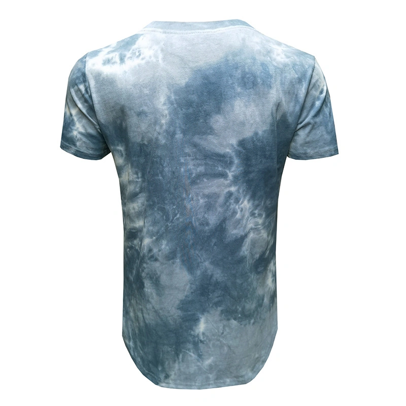 Hot Sale Custom Tie Dye T Shirt Wholesale Vintage Cotton Custom Logo Printing Slim Fit Mens T-Shirts