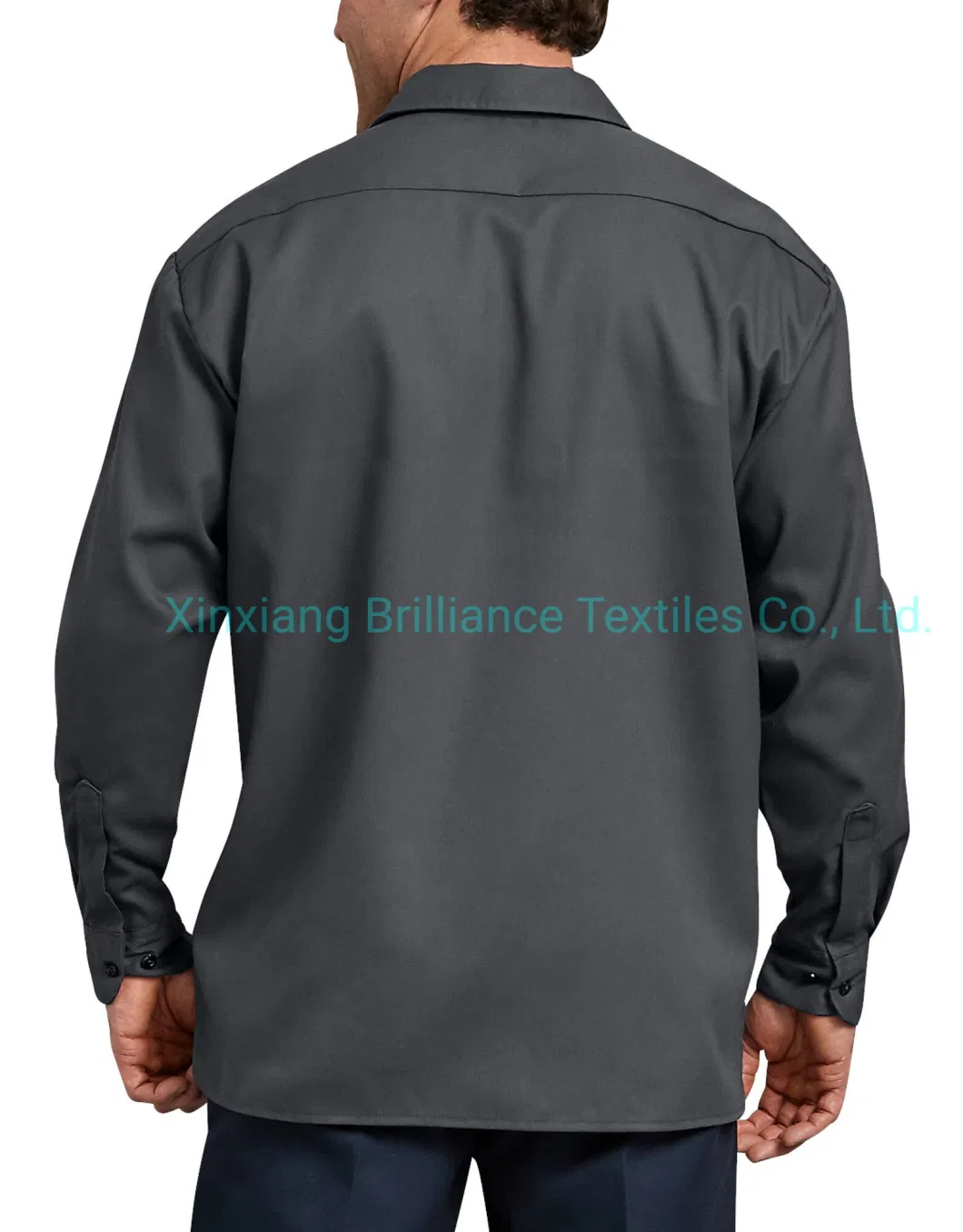 Custom Flame Resistant Garments Work out Shirts Safety Arc Rated Hi Vis Work Long Sleeve Shirt