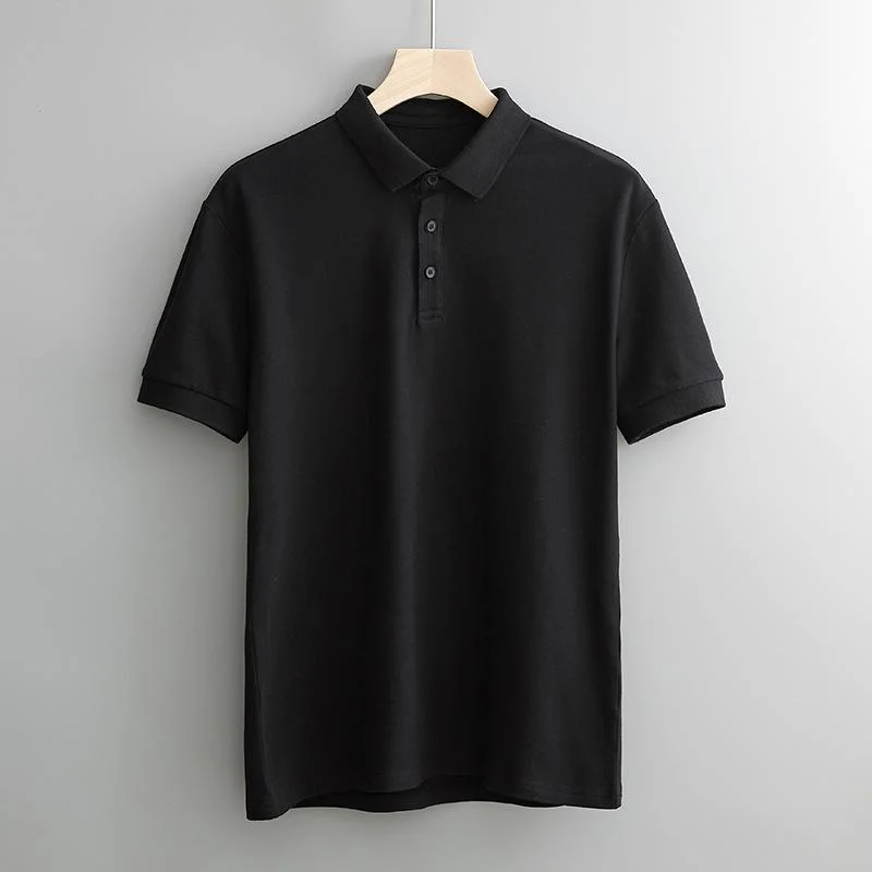 Wholesale Custom Embroidered Printing Logo Plain 100% Cotton Polyester Mens Uniform Golf Polo Shirts