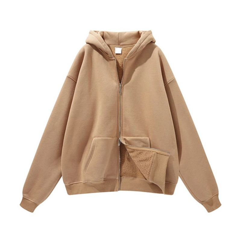 Wholesale Zipper Blank Hoodies Cardigan