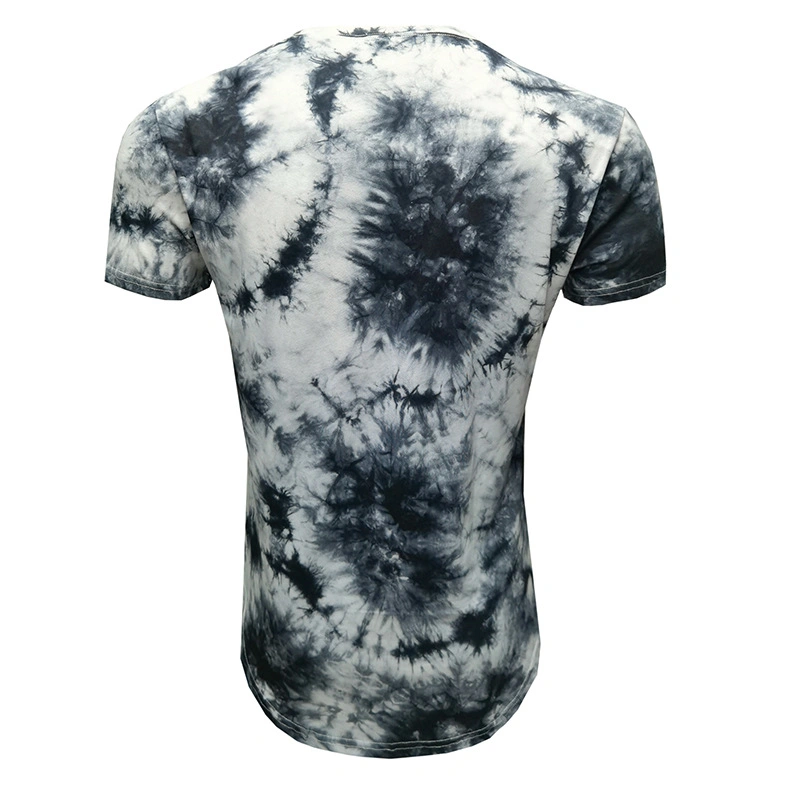 Hot Sale Custom Tie Dye T Shirt Wholesale Vintage Cotton Custom Logo Printing Slim Fit Mens T-Shirts