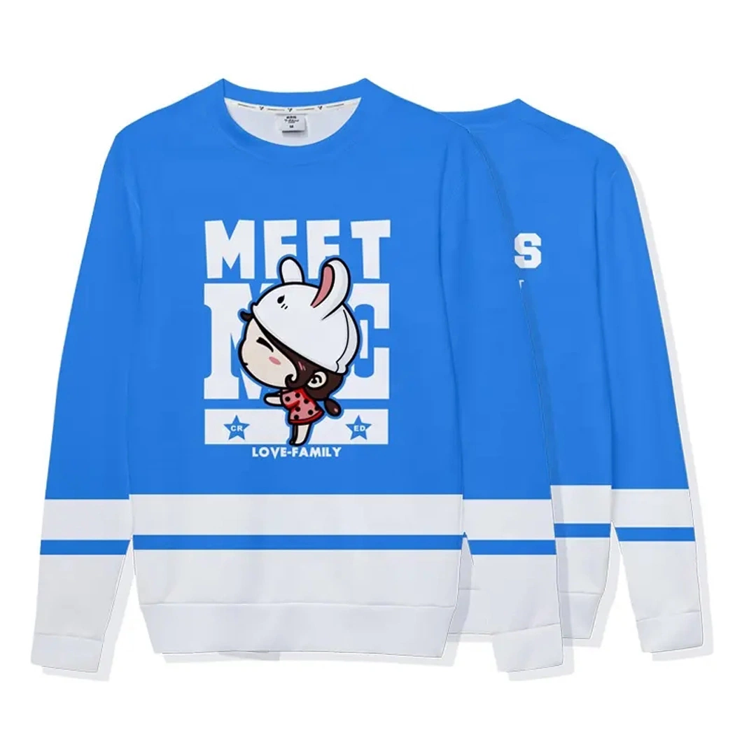 Customized Sportwear Hoody Sublimation Printing Sweatshirt OEM Hoodies