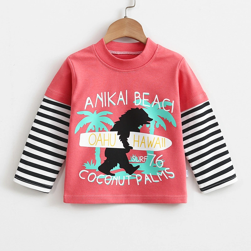 Printing Embroidery Cotton Cute Children Kids T-Shirts New Style Color Factory Custom