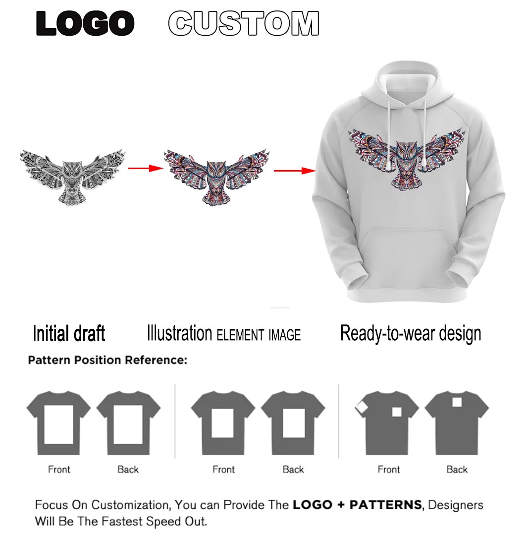 Customized Sublimation Athletic Sportwear Tracksuit Hoodies Jogging Suit