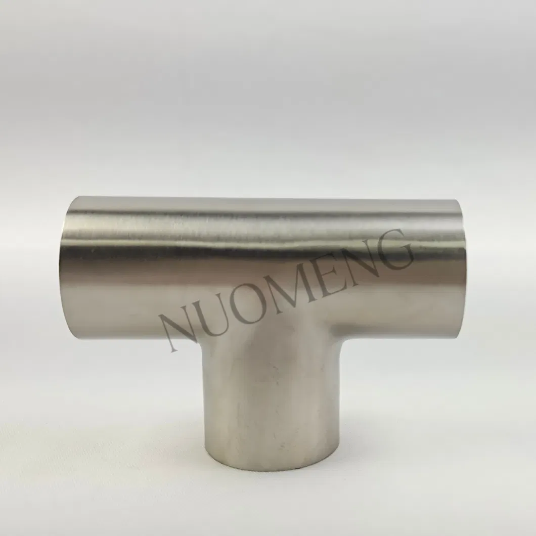 Sanitary Stainless Steel Pharmaceuticals, Food, Beverages Pipe Fitting Welded/Clamped/Long/Short/Equal Tee (SMS-No. NM033146)