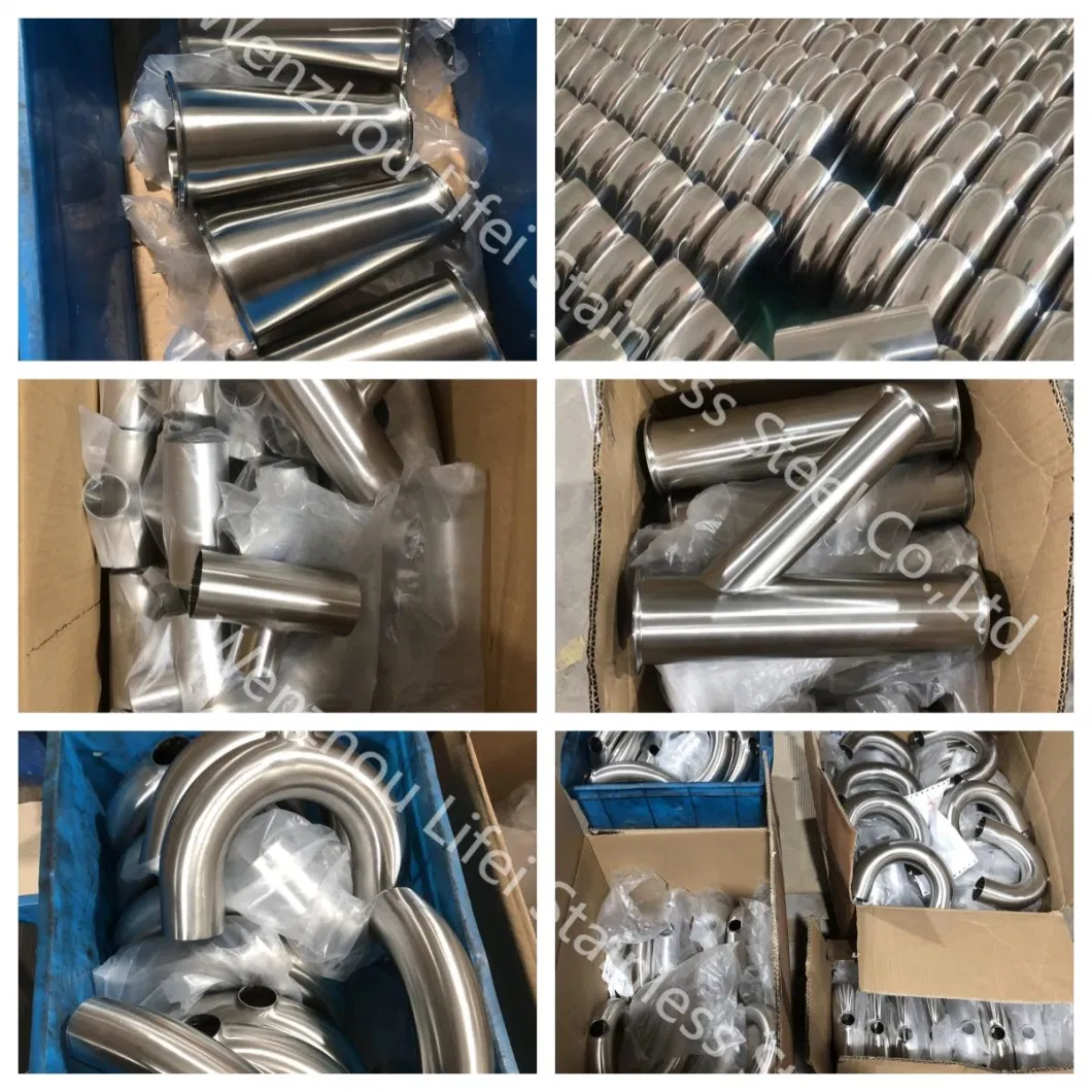 Sanitary Stainless Steel Long Type Welded Tee