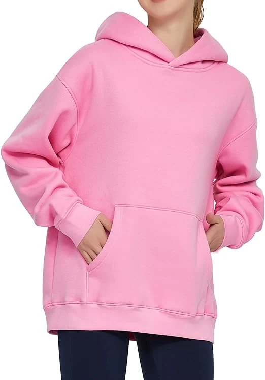 Women&prime;s Oversized Breathable Hoodie Loose Fit Soft Fleece Pullover Hooded Sweatshirt with Pockets