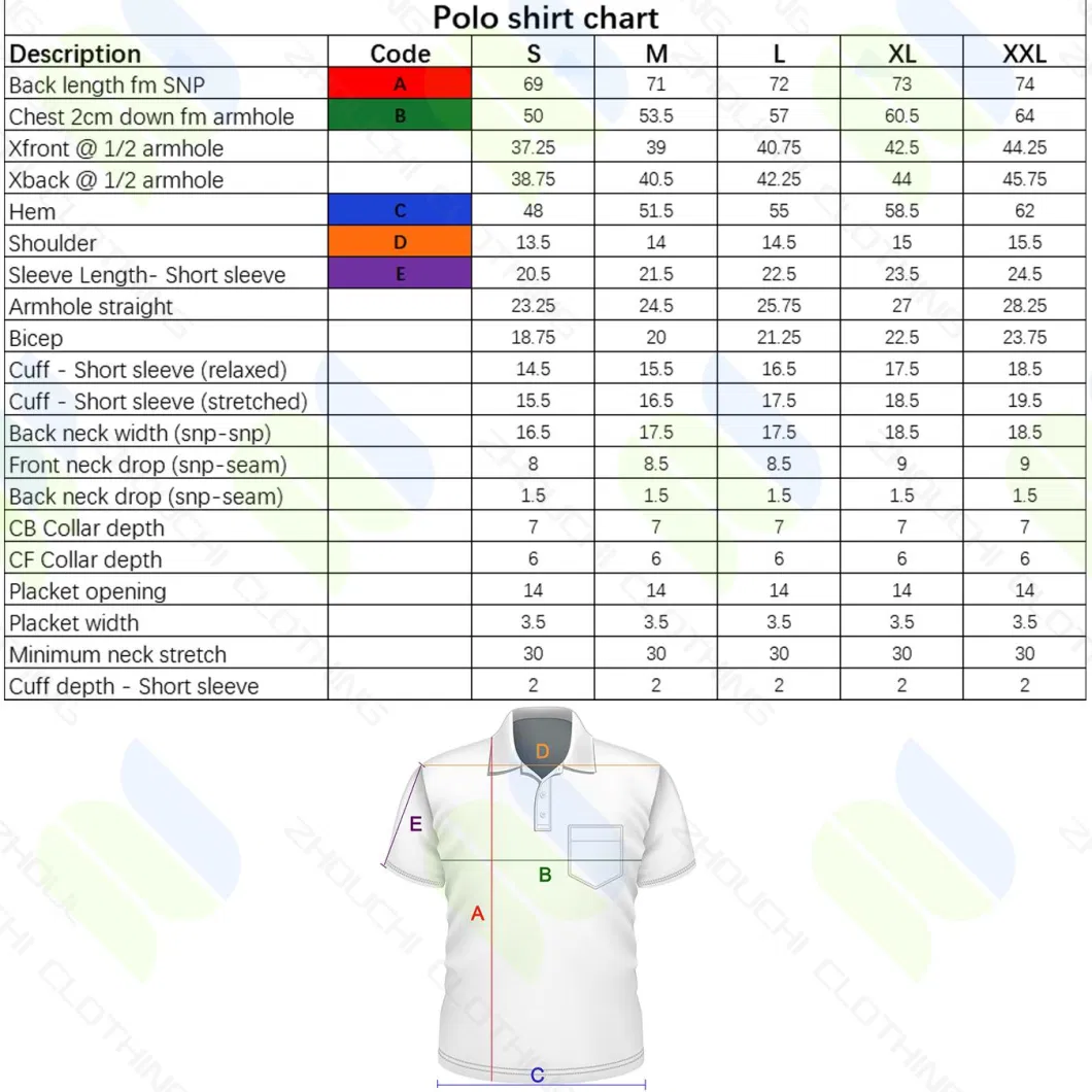 Wholesale Custom Embroidered Printing Logo Plain 100% Cotton Polyester Mens Uniform Golf Polo Shirts