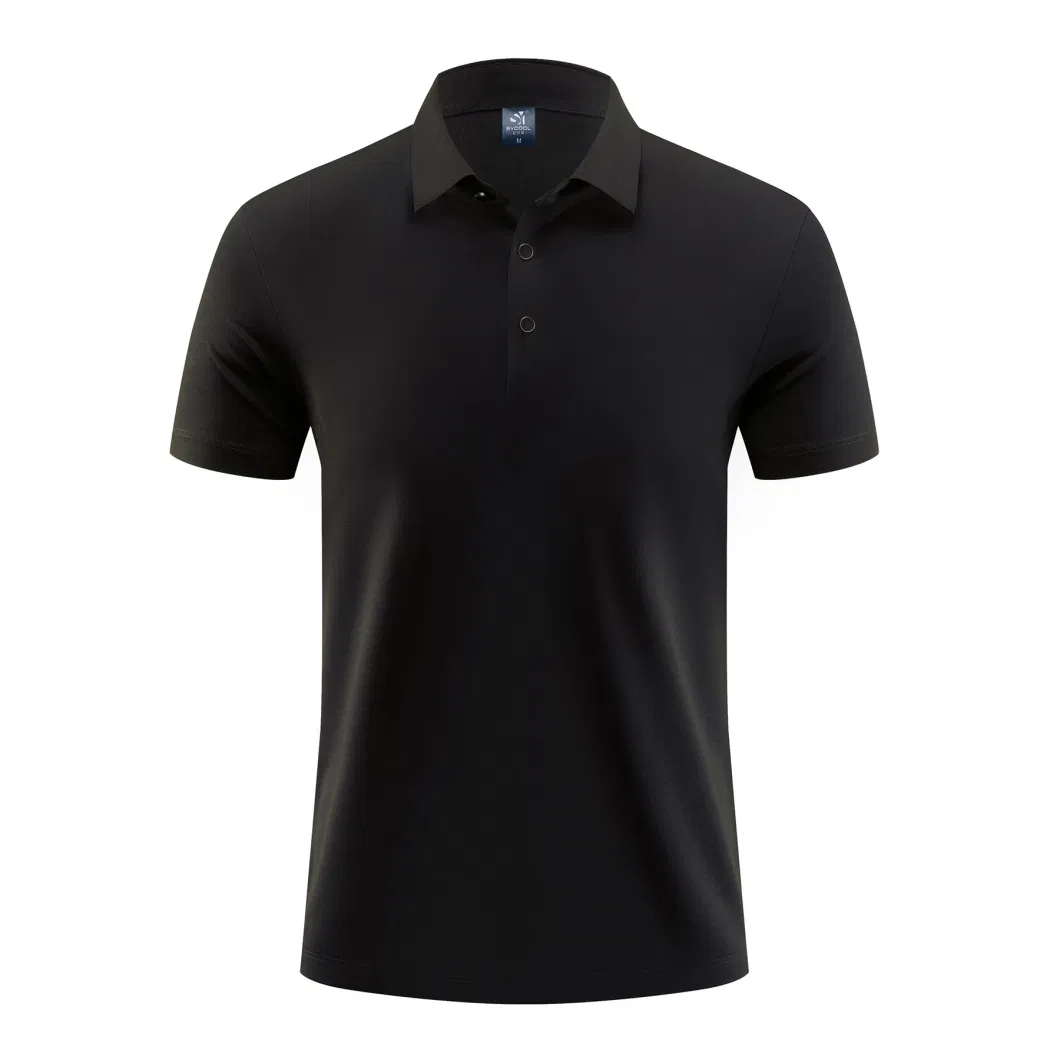 Wholesale High Quality Unisex Custom Your Logo or Pattern 3 Side Polyester Polo Shirts