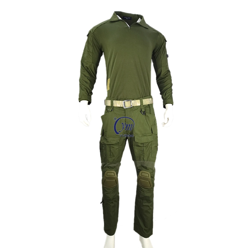 Factory Direct Camouflage Olive Green Bargain Hunting Long Sleeve G3 Frog Suit Tactical Shirt