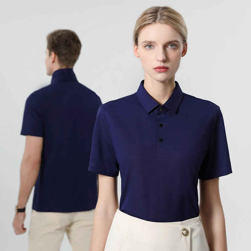 Wholesale High Quality Unisex Custom Your Logo or Pattern 3 Side Polyester Polo Shirts