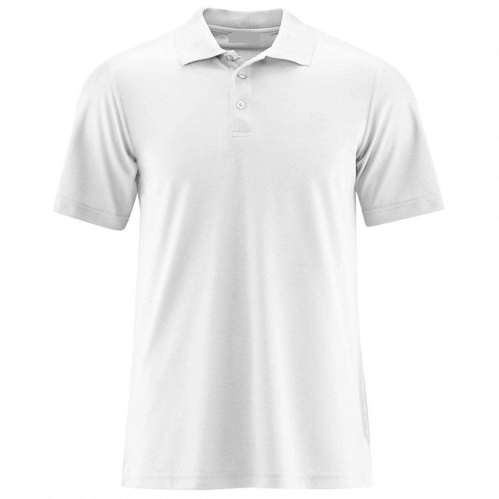 Men Summer Casual Polyester Cotton Short Sleeve Breathable Pique Golf Tennis Big Polo Shirt