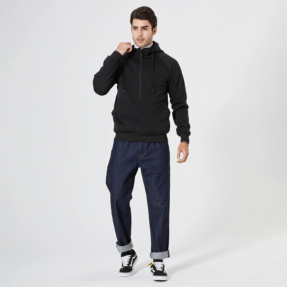 Sweats Multicolor Hooded Sweater Zipper Fleece Cotton Basic Plain Shirts Sportswear Hoody