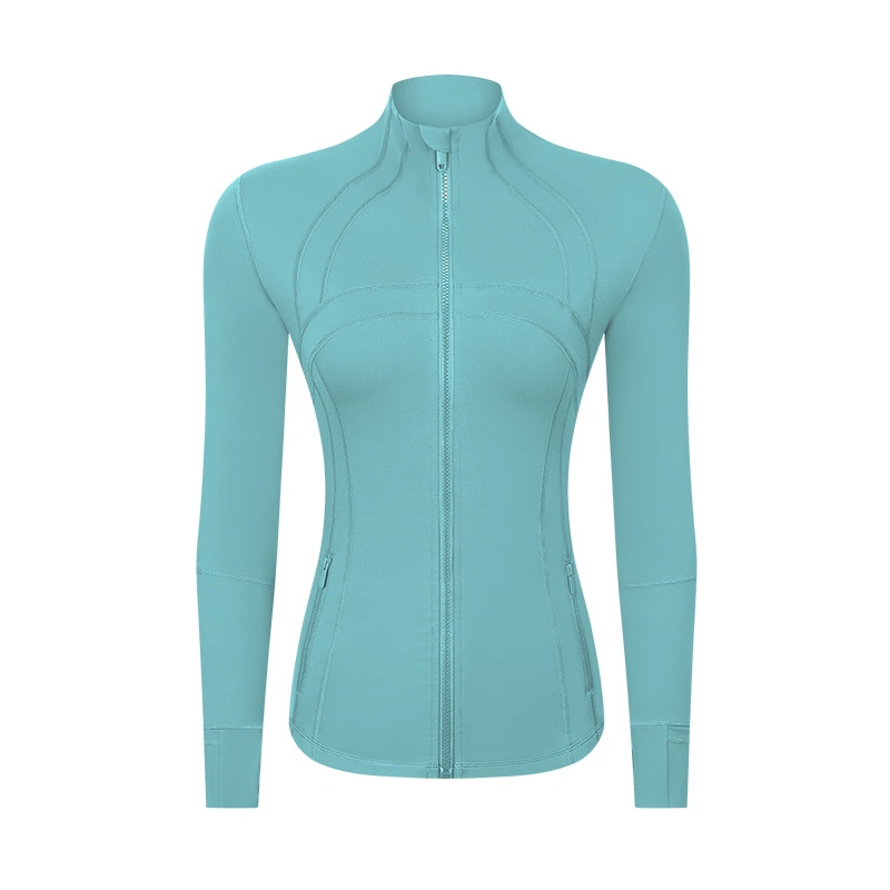 Womens Quarter Zip Running Pullover Jackets Long Sleeve Workout Tops