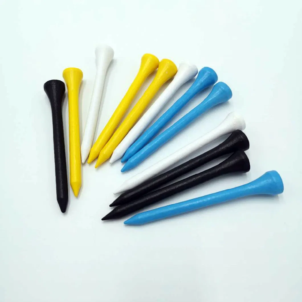 Personalized Colored Bamboo/Wooden Long Golf Tees Wholesale