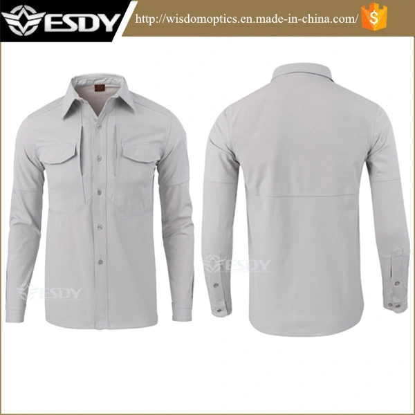 Esdy 11 Color Long Sleeve Soft Shell Tactical Style Fleece Warm Lined Thermal Shirt