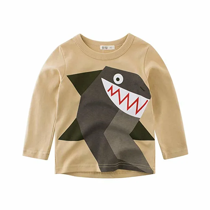 Kids Baby Clothes Cute Cartoon Sweatshirt Long Sleeve Shirt