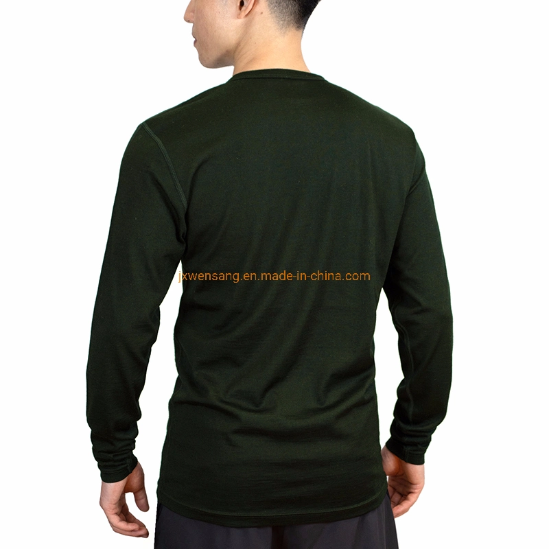 Lightweight Merino Wool Base Layer Long Sleeve Thermal Shirts