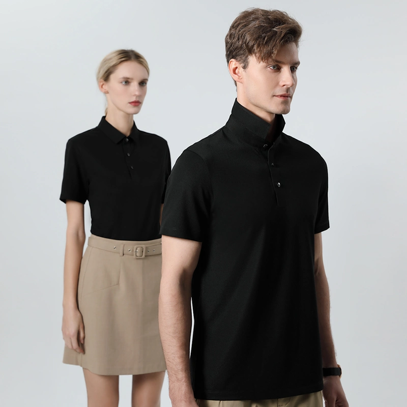 Wholesale High Quality Unisex Custom Your Logo or Pattern 3 Side Polyester Polo Shirts