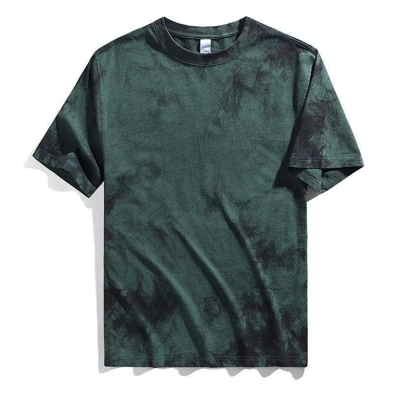 Custom 100% Cotton Tie-Dye T-Shirts Mens Comfortable Colorful Unisex T-Shirts Wholesale