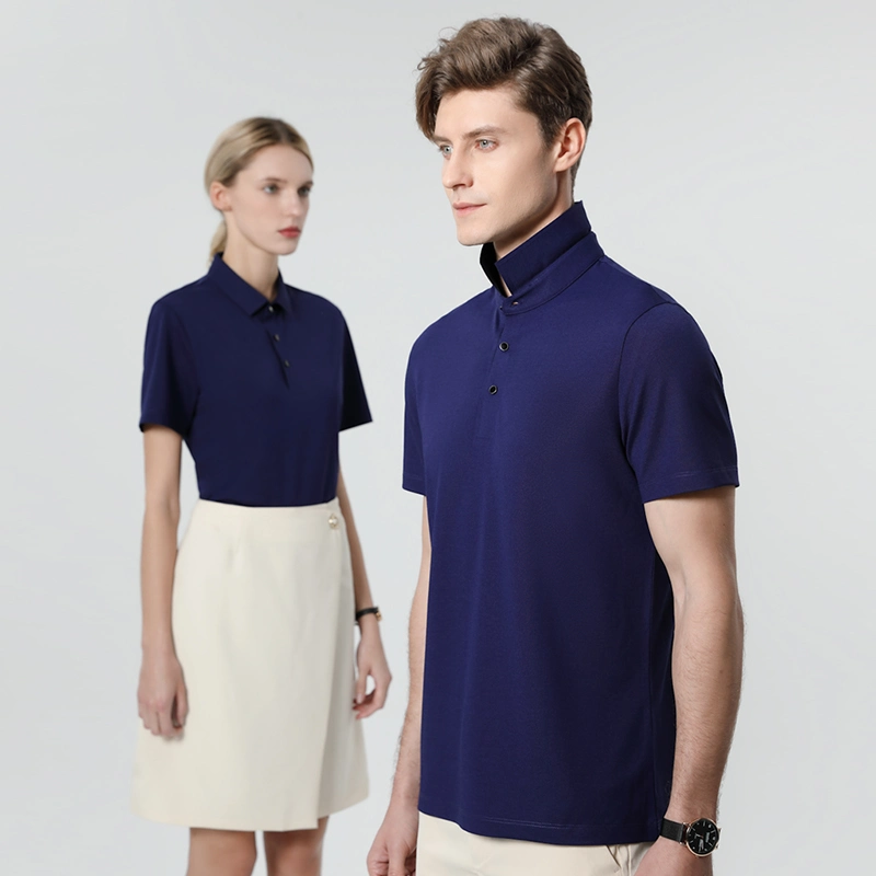 Wholesale High Quality Unisex Custom Your Logo or Pattern 3 Side Polyester Polo Shirts