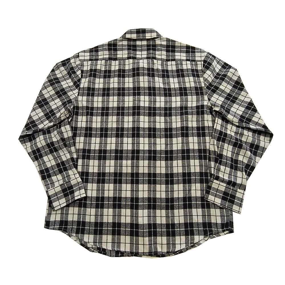 Wholesale Thermal Fleece Custom Logo Oversized Cotton Flannel Shirts for Men